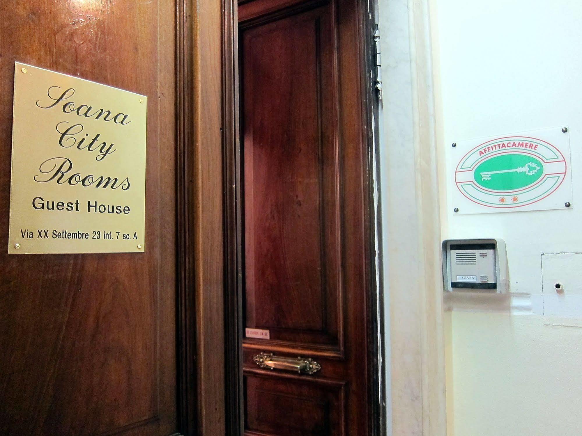 Soana City Rooms Генуя Экстерьер фото